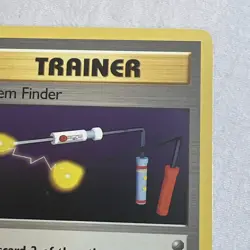 POKEMON BASE SET CARD 74/102 Trainer Item Finder LP - Image 3