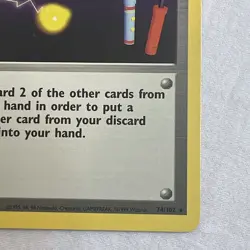 POKEMON BASE SET CARD 74/102 Trainer Item Finder LP - Image 4