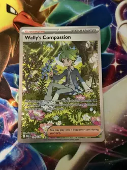 Pokemon TCG Mega Evolution Wally’s Compassion Trainer Card 186/132 - Image 1