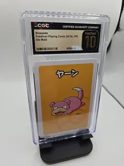 CGC 10 Pristine Slowpoke Old Maid 2019 Japanese Pokemon Card FREE SHIPPING - Image 3