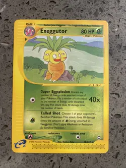 Exeggutor 12/147 Aquapolis Non-Holo Rare Pokemon TCG Card Nintendo Near Mint - Image 1