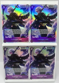 Trafalgar Law (069) OP05-069 Awakening of the New Era Foil X4 Cards - Image 1