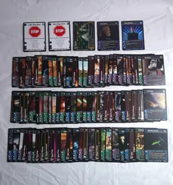 Star Wars Attack of the Clones TCG lot of 85 cards, 3 holos, 2002-2003, LP-NM - Image 1
