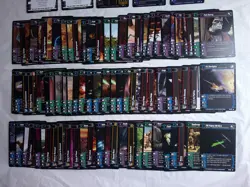 Star Wars Attack of the Clones TCG lot of 85 cards, 3 holos, 2002-2003, LP-NM - Image 2