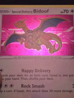 Special Delivery Bidoof SWSH177 SWSH: Sword & Shield Promo Cards Holo - Image 5