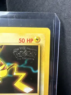 Vintage: Pikachu Promo 4 Pokemon The First Movie Trading Card. - Image 3