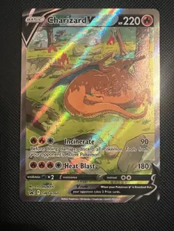Charizard V SWSH260 Black Star Promo Holo Pokemon Card - Image 1