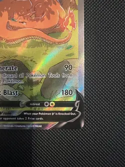 Charizard V SWSH260 Black Star Promo Holo Pokemon Card - Image 5