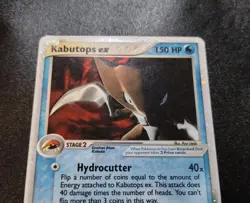 Kabutops ex 97/100 Holo Ultra Rare EX Sandstorm Pokemon Card HP - Image 2
