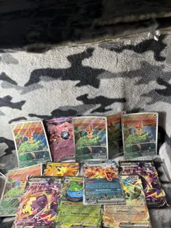 Pokemon Jumbo Card Lot of 12 cards Charizard Black Star Promo 196 Victini - a24 - Image 1