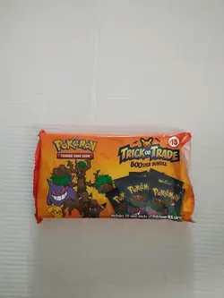 Pokemon TCG: 2024 Trick or Trade Booster Bundle, 35 packs of 3 cards(Opened) - Image 2