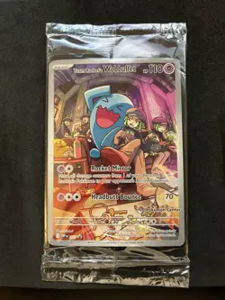 Team Rocket's Wobbuffet (Pokemon Center Exclusive) 203 Promo Cards Holo SEALED - Image 1