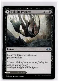 Fell the Profane Fell Mire | [MH3] LP x1 MTG Magic: the Gathering - Image 1