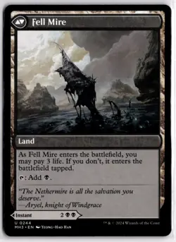 Fell the Profane Fell Mire | [MH3] LP x1 MTG Magic: the Gathering - Image 2