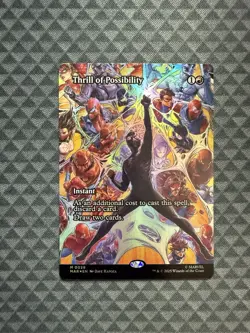 MTG Thrill of Possibility #0028 Foil Borderless M Marvel Eternal-Legal (MAR) - Image 1