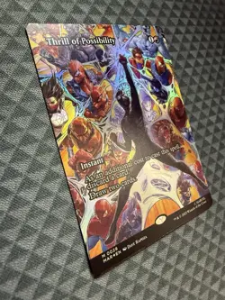 MTG Thrill of Possibility #0028 Foil Borderless M Marvel Eternal-Legal (MAR) - Image 2