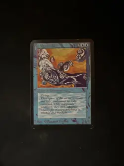 Magic the Gathering Alpha Air Elemental MP - Image 1