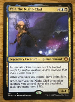 MTG Starter Commander Decks, Vela the Night-Clad - Image 1