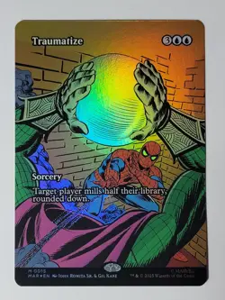 Traumatize (Borderless) Marvel Universe Eternal-Legal Foil - Image 1