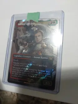 Balthier and Fran (0538) (Borderless) (Surge Foil) Final Fantasy Foil - Image 1