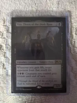 Vito, Thorn of the Dusk Rose LP PROMO FOIL Core Set 2021 MTG FREE SHIPPING - Image 1