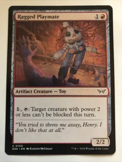 MTG Duskmourn: House of Horror Ragged Playmate 0150 NM - Image 1