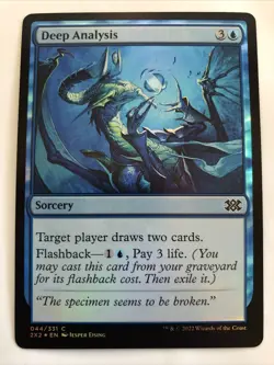 MTG Double Masters 2022 Deep Analysis Foil 044/331 LP - Image 1