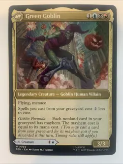 MTG Norman Osborn x1 Mythic Spider-Man NM Low S&H - Image 2