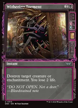 [MTG] Withering Torment (Showcase) (0313) (DSK) NM - Image 1