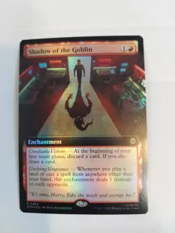 Shadow of the Goblin (Extended Art) Marvel's Spider-Man Foil - Image 1