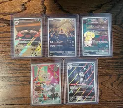 Pokemon TCG - Illustration Rare LOT of 5 Cards (S&V ERA 2023-2025) - NM - Image 1