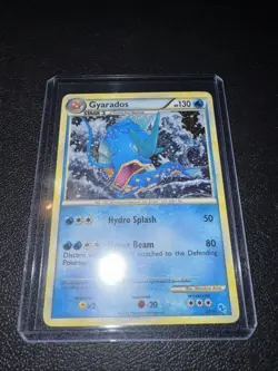 2010 Pokemon HeartGold & SoulSilver Holo Trainer Kit Gyarados #30/30 - Image 1