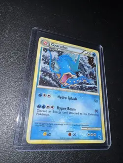 2010 Pokemon HeartGold & SoulSilver Holo Trainer Kit Gyarados #30/30 - Image 2
