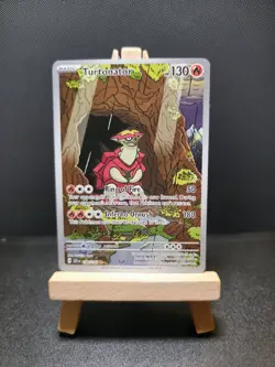 Pokemon TCG Turtonator 146/142 Stellar Crown Illustration Rare Holo Card NM Eng - Image 1