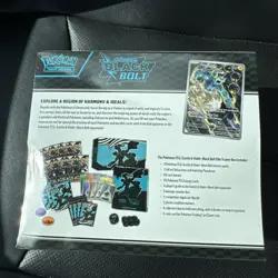 Pokemon TCG Scarlet and Violet Black Bolt ETB Elite Trainer Box Factory Sealed - Image 4