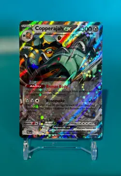Copperajah Ex #150 - Paldea Evolved Pokemon Card - Near Mint Ultra Rare Full Art - Image 2