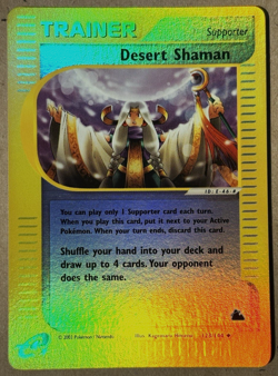 Desert Shaman Reverse Holo Skyridge Uncommon 123/144 Pokemon TCG - Image 1