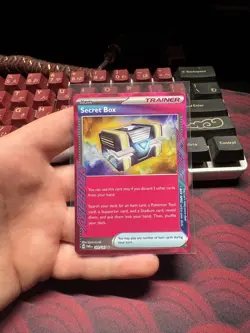 Pokemon Secret Box 163/167 Twilight Masquerade ACE SPEC Trainer Holo NM - Image 1