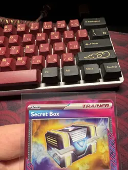Pokemon Secret Box 163/167 Twilight Masquerade ACE SPEC Trainer Holo NM - Image 3