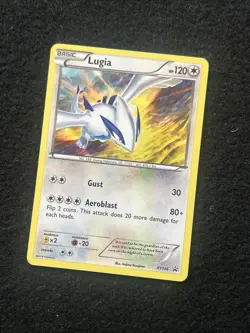 LUGIA XY156 Holo Black Star Promo Pokemon LP/MP - Image 1