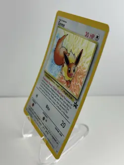 Eevee 11/53 Wotc Black Star Promo Holo Pokemon LP/NM with **SWIRL - Image 3
