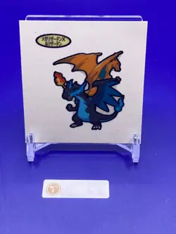 Pokemon sticker Mega Charizard X Pokemon Card Game Nintendo Japanese From F/S a - Image 1