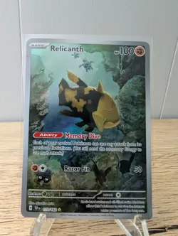 Relicanth #173 [Illustration Rare] Pokemon TCG Temporal Forces NM - Image 1