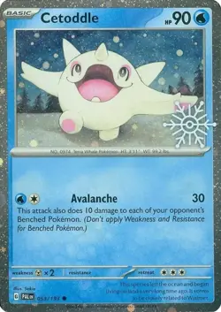 Cetoddle - 053/193 (Holiday Calendar) NM TCG Pokemon - Image 1