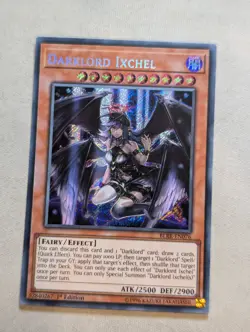 Yugioh Darklord Ixchel BLRR-EN076 Secret Rare 1st Edition - VLP - Image 1