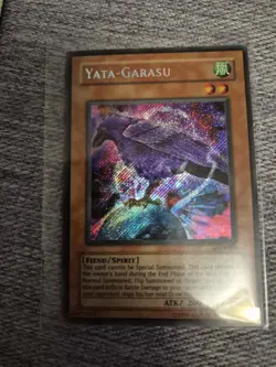 LOD-000 Yata-Garasu Secret Rare UNL Edition YuGiOh - Image 1