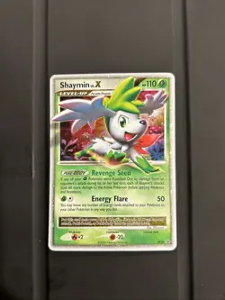 Pokemon TCG Shaymin LV.X Black Star Promotional Holo Card DP39 - Image 1