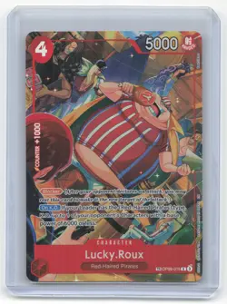 2024 One Piece Card Game Lucky Roux Emperors in the New World #OP09-015 NM - Image 1