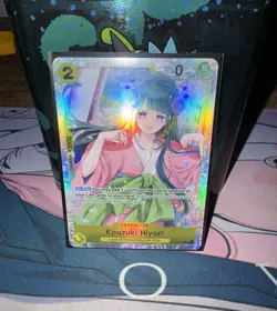Kozuki Hiyori OP06-106 SR OP-06 Wings of Captain One Piece Card NM - Image 1