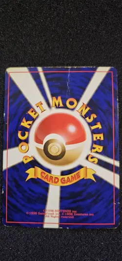Blaine's Charizard Challenge From the Darkness Holo Card Japanese (Creased) - Image 2